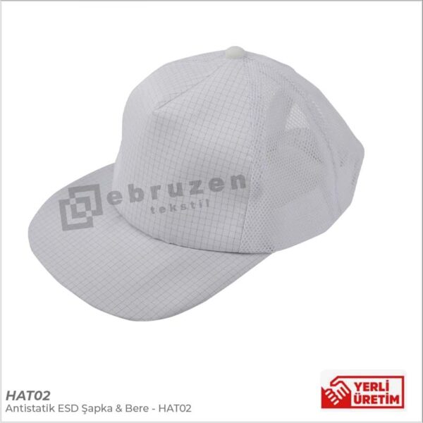 antistatik esd şapka&bere - hat02