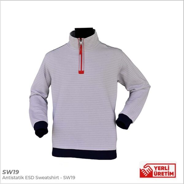 antistatik esd sweatshirt sw19