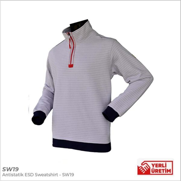 antistatik esd sweatshirt sw19