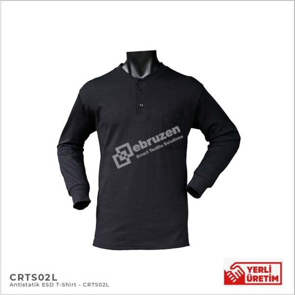 antistatik esd tshirt - crts02l