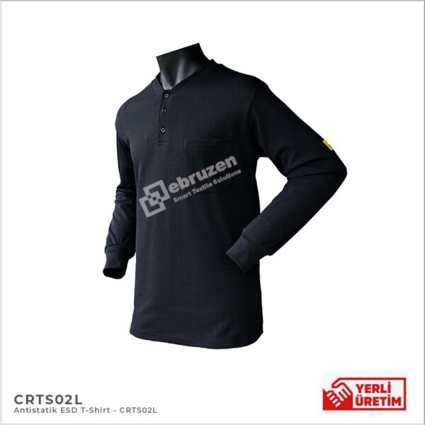 antistatik esd tshirt - crts02l